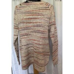 Style&co Women's Size Sm Knit Sweater Aster Neo Natural- Multicolor NEW W/TAGS